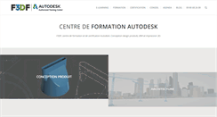 Desktop Screenshot of formation-3d-france.com